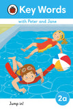 Front cover of the book 'Key Words with Peter and Jane Level 2a - Jump In! (Ladybird Readers)' by Ladybird.