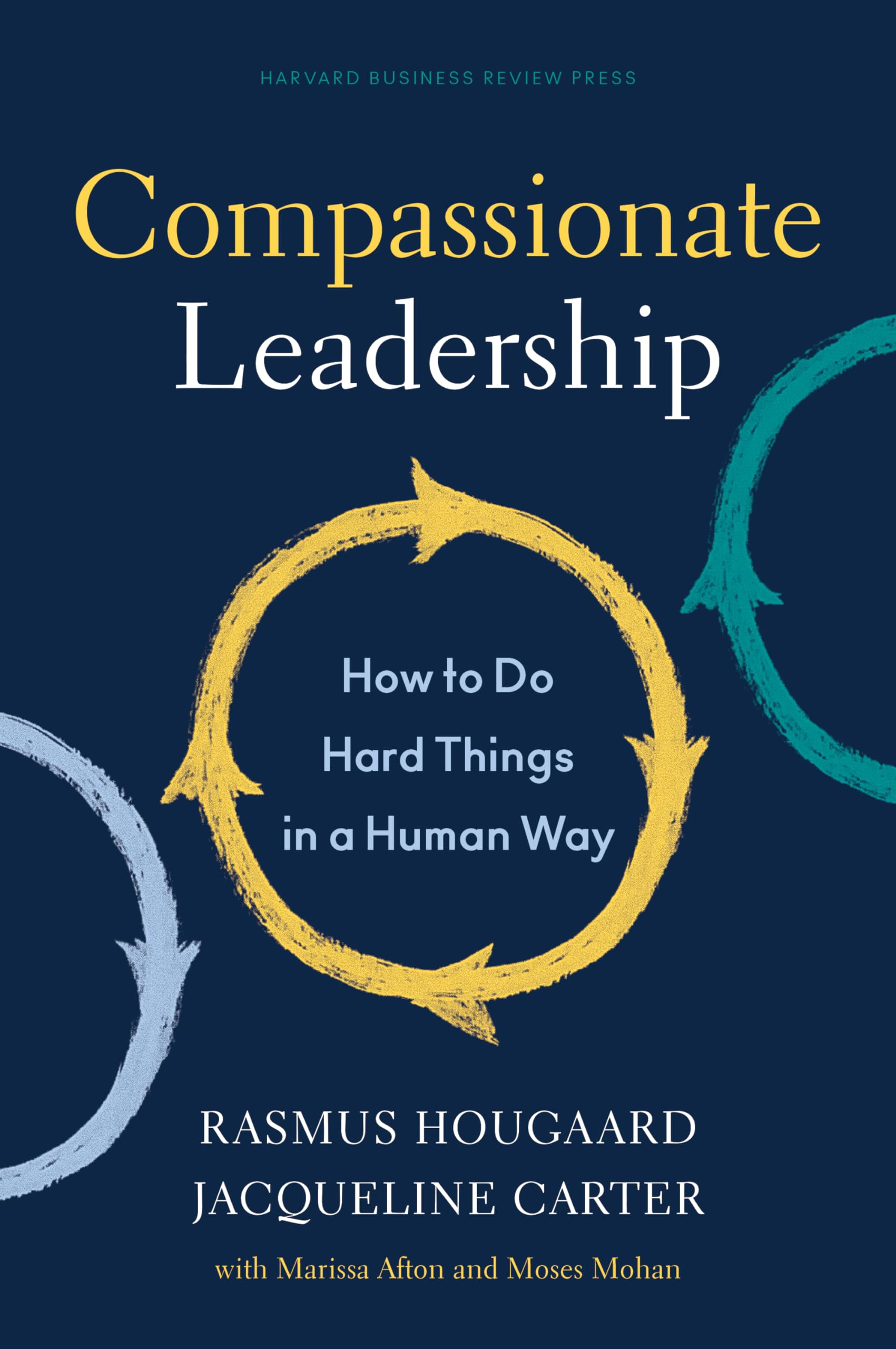 Front cover of the book 'Compassionate Leadership: How to Do Hard Things in a Human Way' by Hougaard, Rasmus.