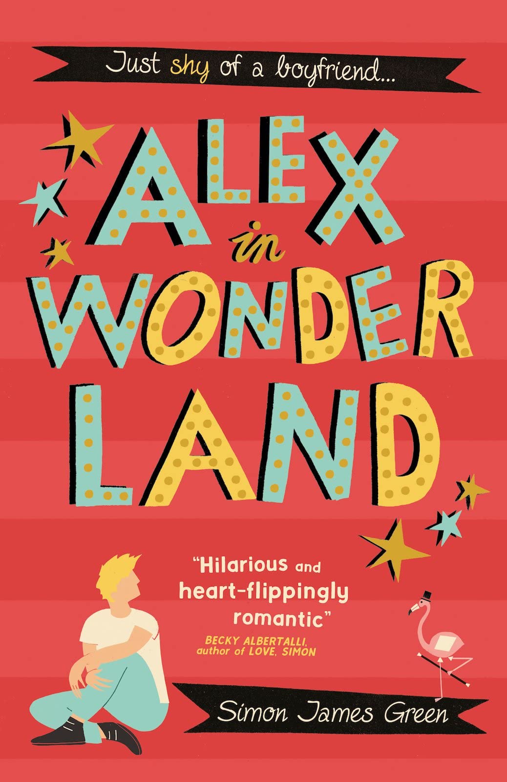 Front cover of the book 'Alex in Wonderland' by Simon James Green.