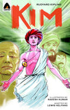 Front cover of the book 'Kim: The Graphic Novel (Campfire Graphic Novels)' by Rudyard Kipling.