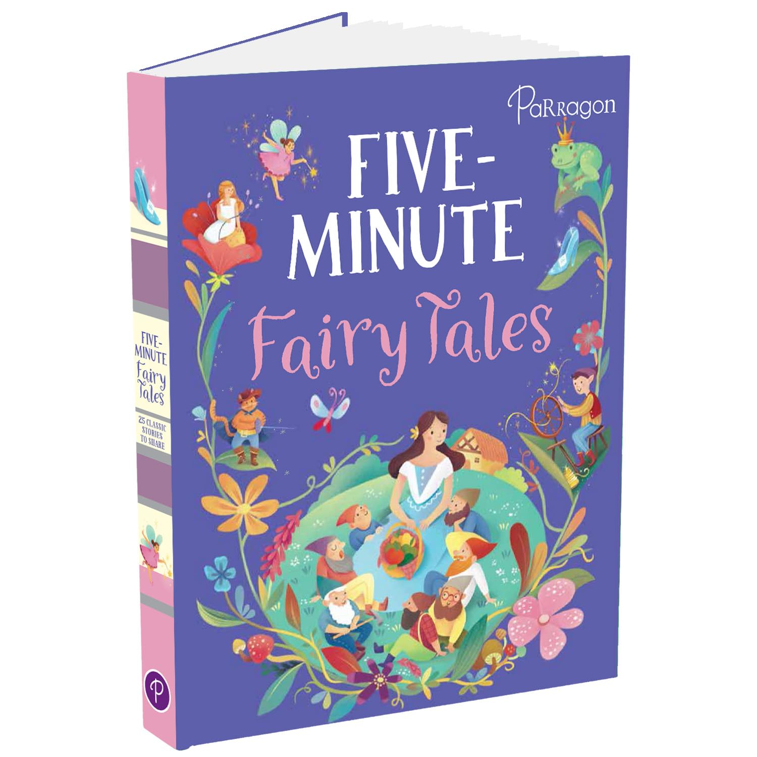 Front cover of the book 'Five-Minute Fairy Tales' by Na.