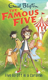 Front cover of the Paperback book 'Five Go Off in a Caravan: Famous Five 5 Enid Blyton' by Blyton, Enid.