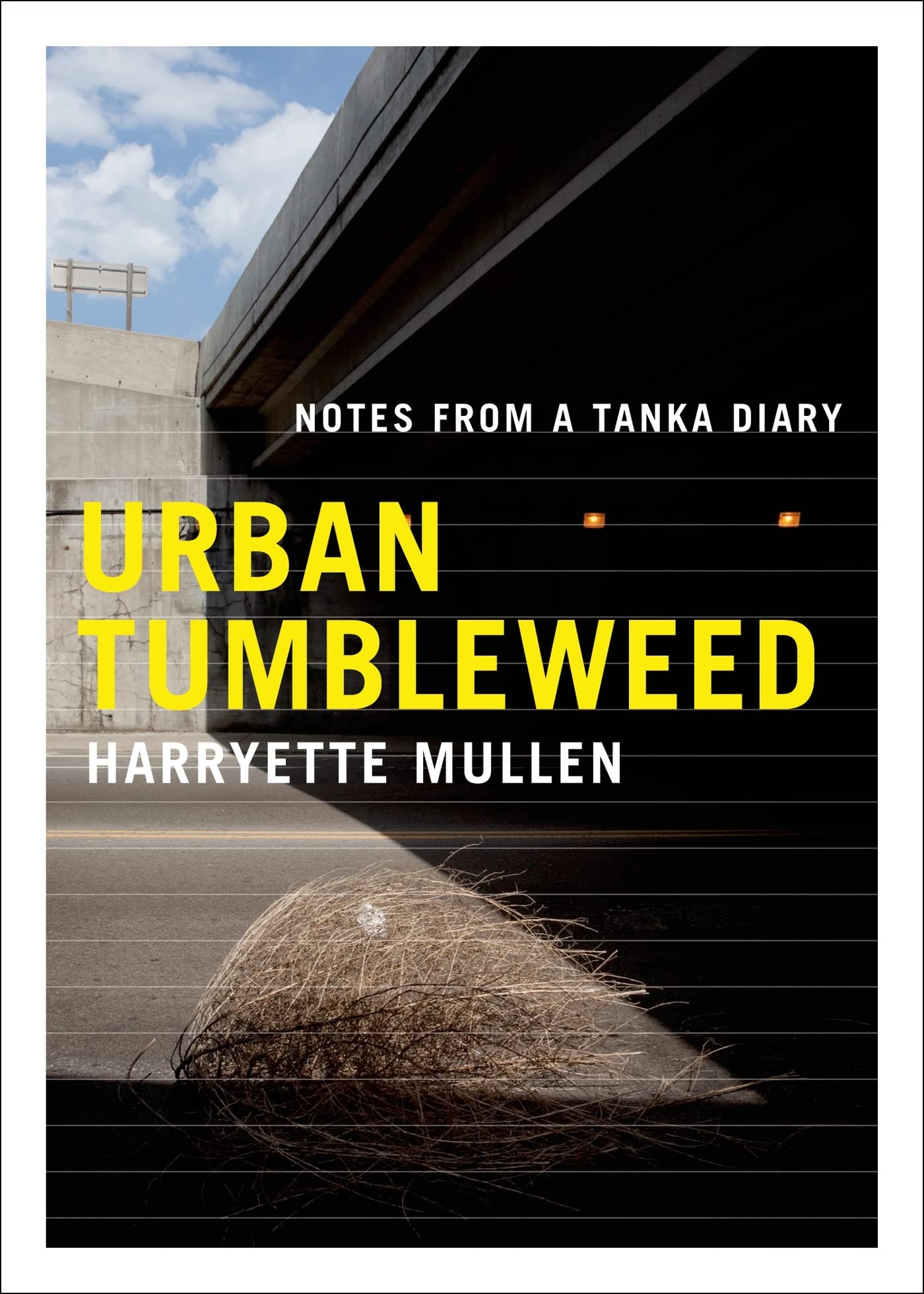Front cover of the book 'Urban Tumbleweed: Notes from a Tanka Diary' by Harryette Mullen.
