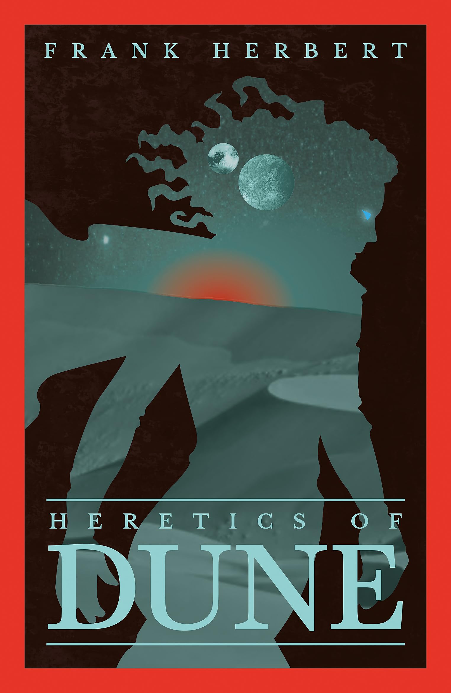Front cover of the book 'Heretics of dune (dune 5)' by Frank Herbert.