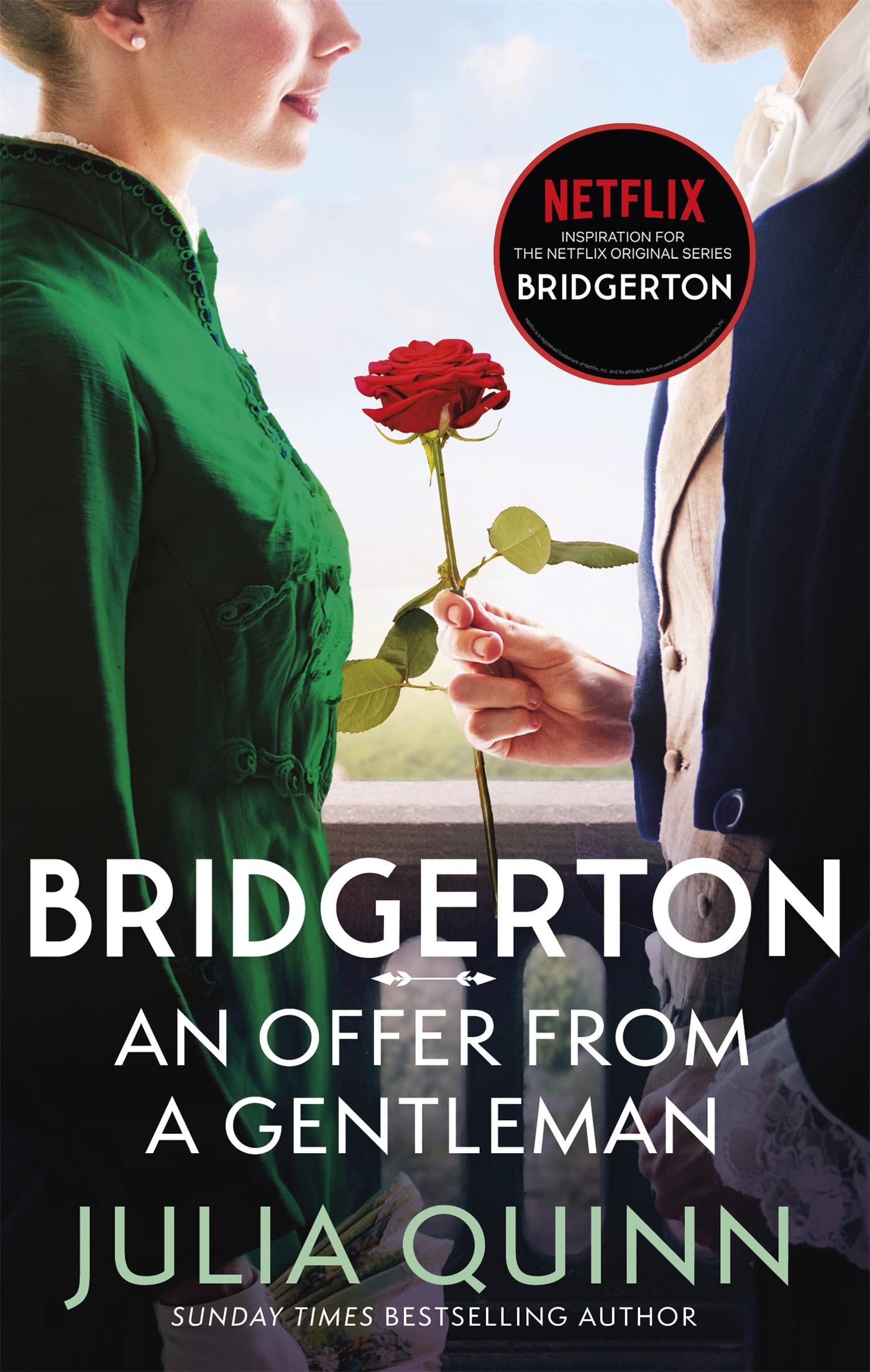 Front cover of the book 'An offer from a gentleman (bridgertons book 3)' by Quinn Julia.