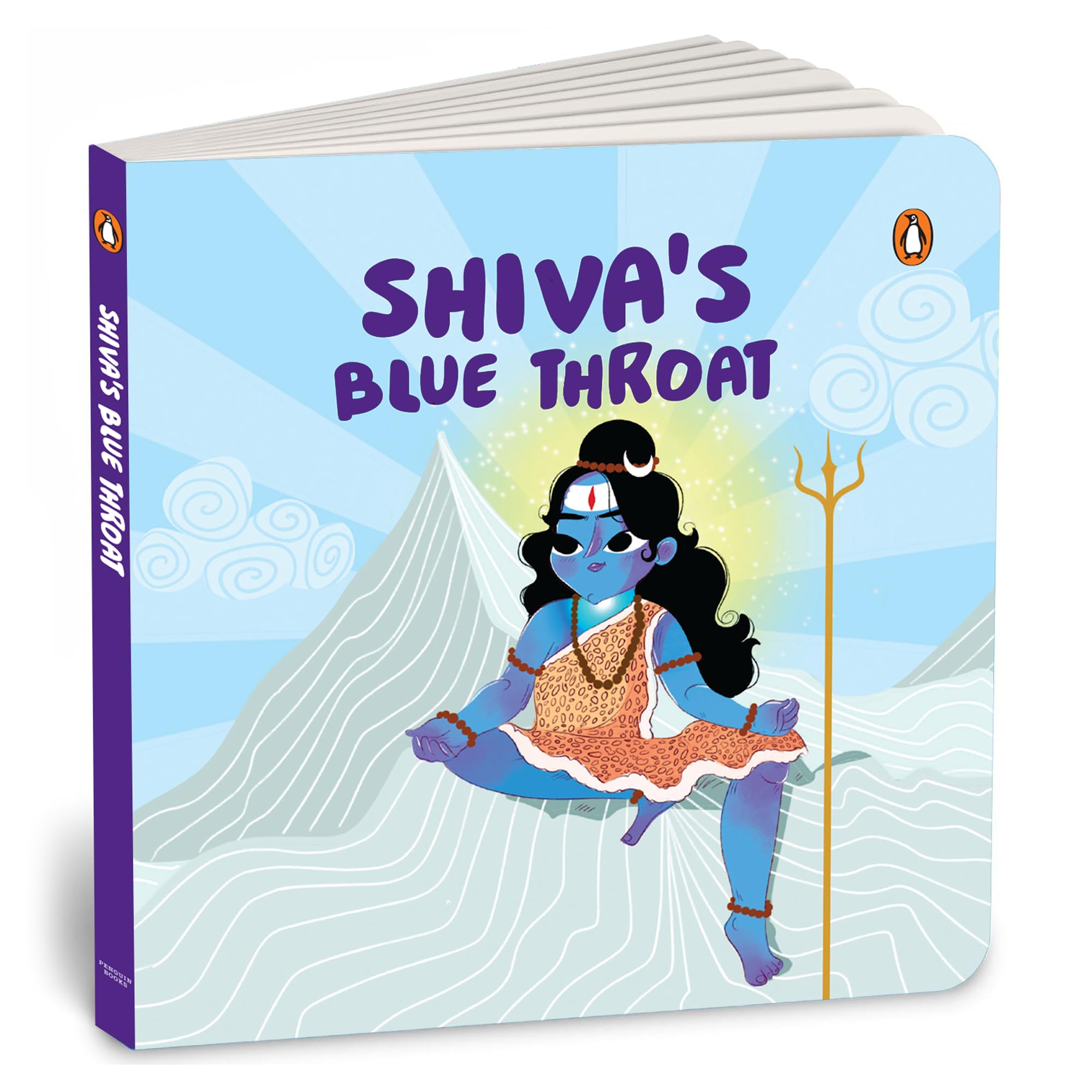 Front cover of the book 'Tales of Hindu Gods and Goddesses: Shivas Blue Throat' by Pengiun.