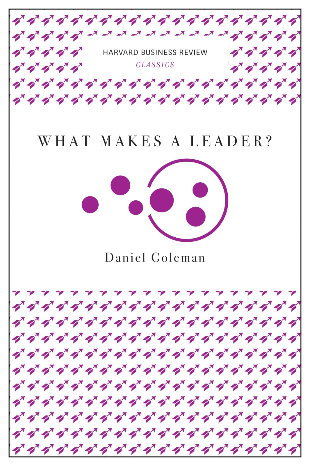 Front cover of the book 'What Makes a Leader? (Harvard Business Review Classics)' by Goleman, Daniel.