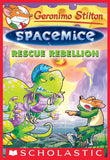 Front cover of the Paperback book 'Geronimo Stilton Spacemice #5: Rescue Rebellion GERENIMO STILTON' by Geronimo Stilton.