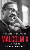 Front cover of the book 'The Autobiography of Malcolm X: As Told to Alex Haley' by Malcom X.