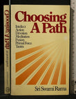 Front cover of the book 'Choosing A Path' by Rama Swami.