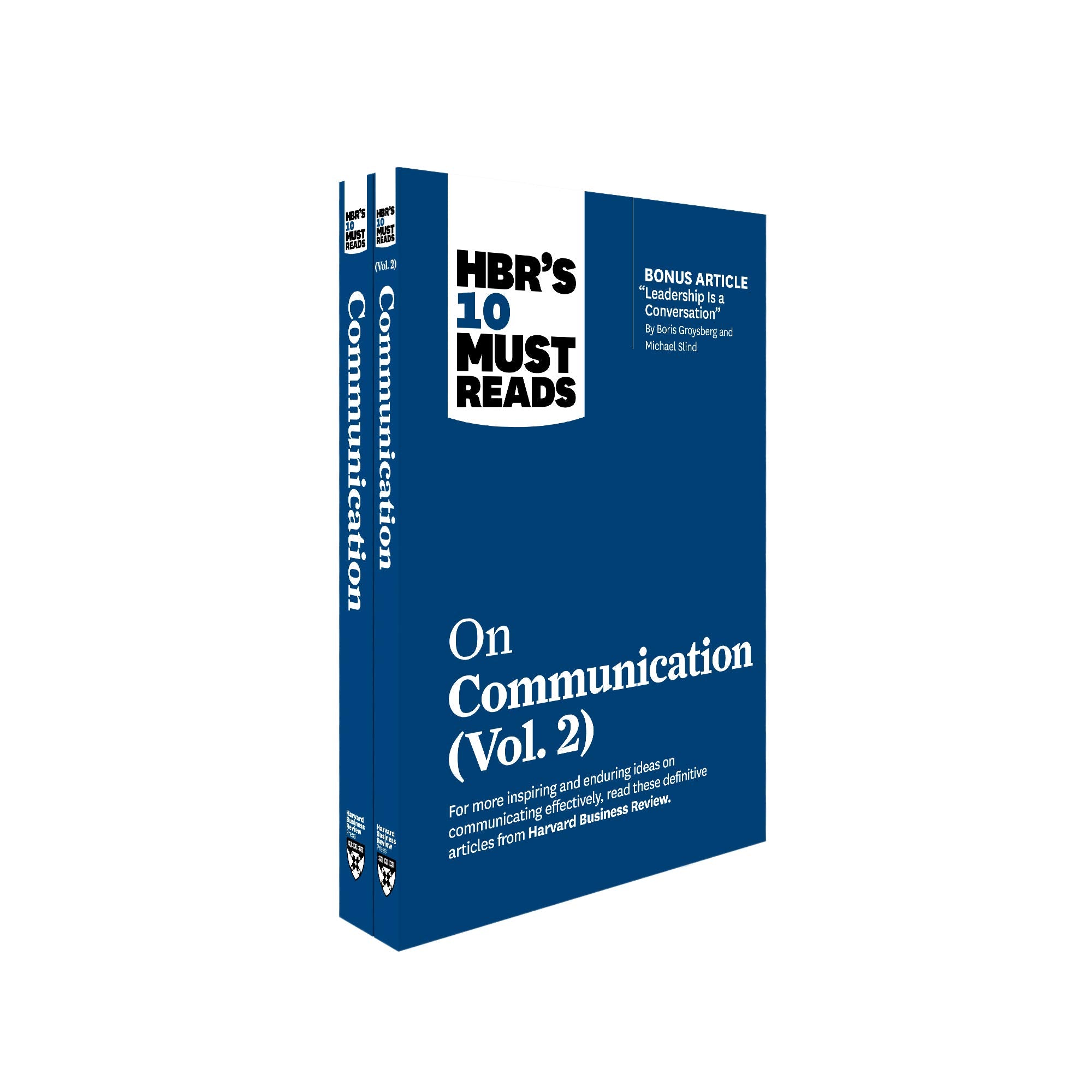 Front cover of the book 'HBR's 10 Must Reads on Communication 2-Volume Collection' by Harvard Business Review.