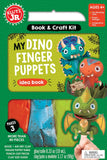 Front cover of the book 'My Dino Finger Puppets (Klutz Jr. Craft Kit)' by Local purchase-Author.