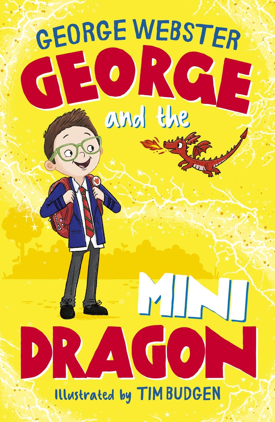 Front cover of the book 'GEORGE AND THE MINI DRAGON (PB)' by George Webster, Helen Harvey.