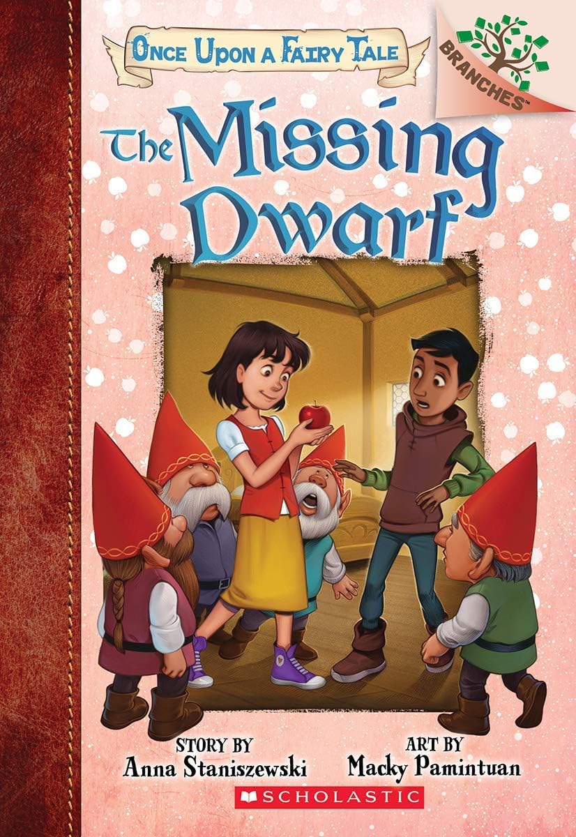 Front cover of the book 'Once Upon a Fairy Tale #3: The Missing Dwarf: A Branches Book' by R.l Stine.