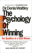 Front cover of the book 'The Psychology of Winning: Ten Qualities of a Total Winner' by Waitley, Denis.