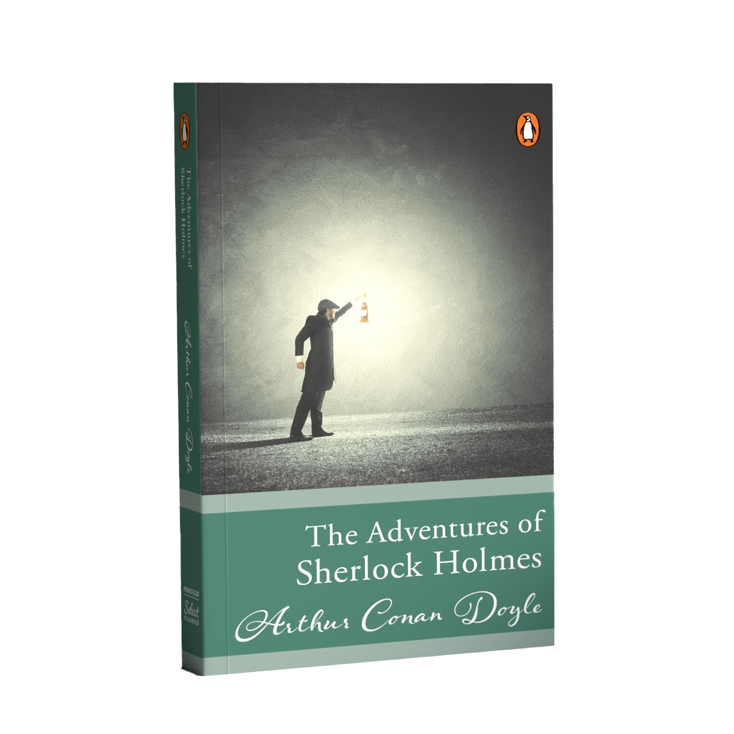 Front cover of the book 'The Adventures of Sherlock Holmes (PB) (Select Classics)' by Arthur Conan Doyle.