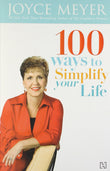 Front cover of the book '100 Ways To Simplify Your Life' by Meyer Joyce.