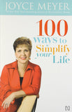 Front cover of the book '100 Ways To Simplify Your Life' by Meyer Joyce.