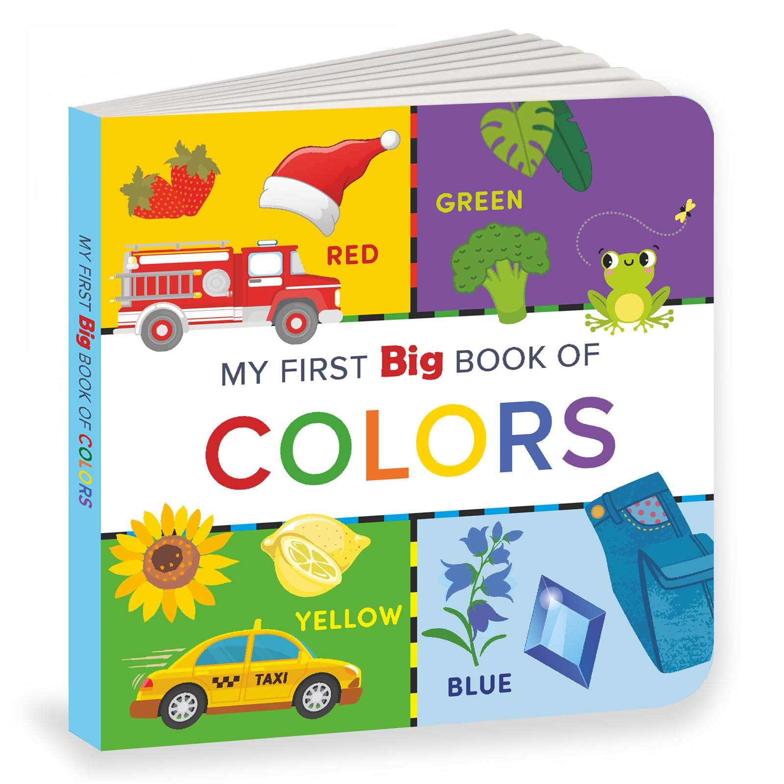 Front cover of the Board Book book 'My First Big Book of Colors: Illustrated Board Book of Colors for PreSchool Kids, Toddlers | Book for 1+ [Penguin Early' by Penguin.