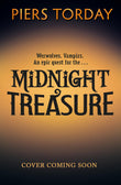 Front cover of the book 'Midnight Treasure: This Halloween, read an immersive new story about werwolves and vampirs, from an award-winning author' by Piers Torday.