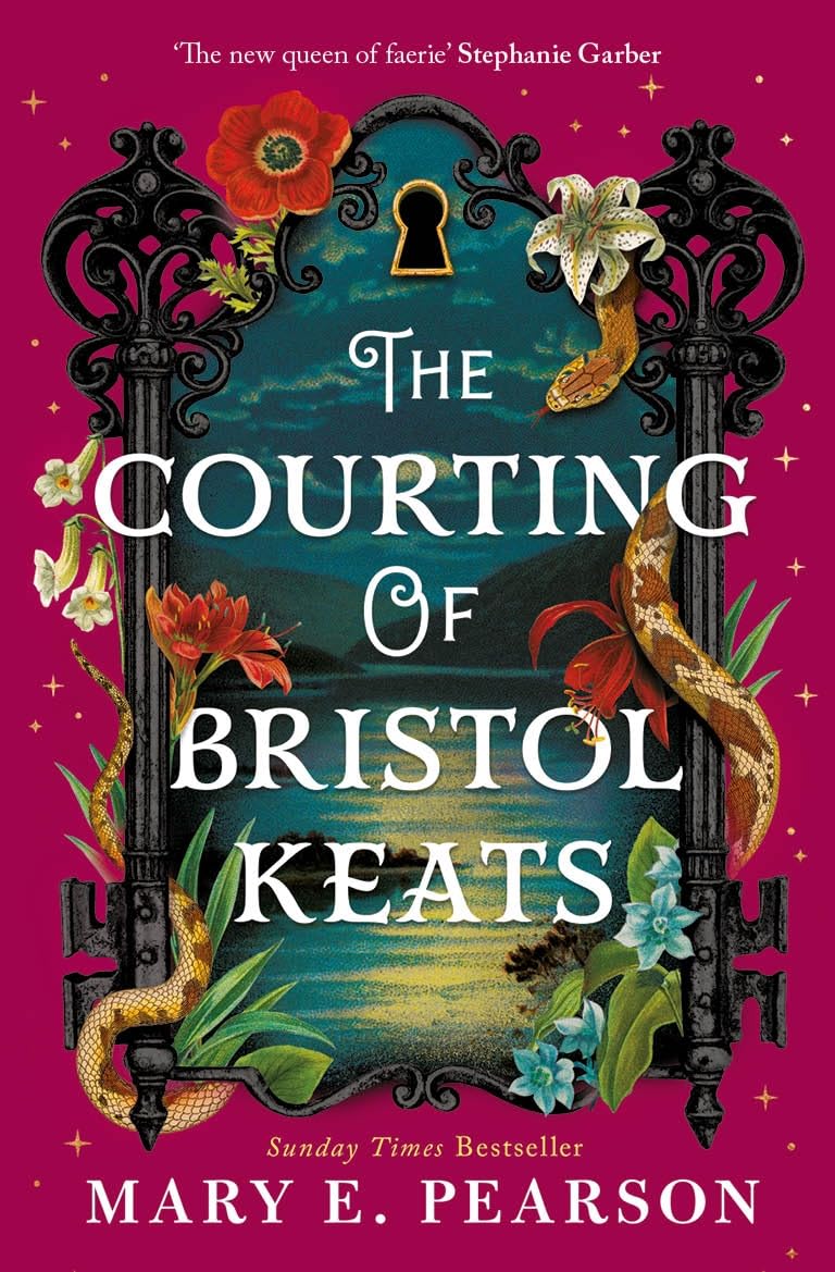 Front cover of the book 'The Courting of Bristol Keats' by Mary E Pearson.