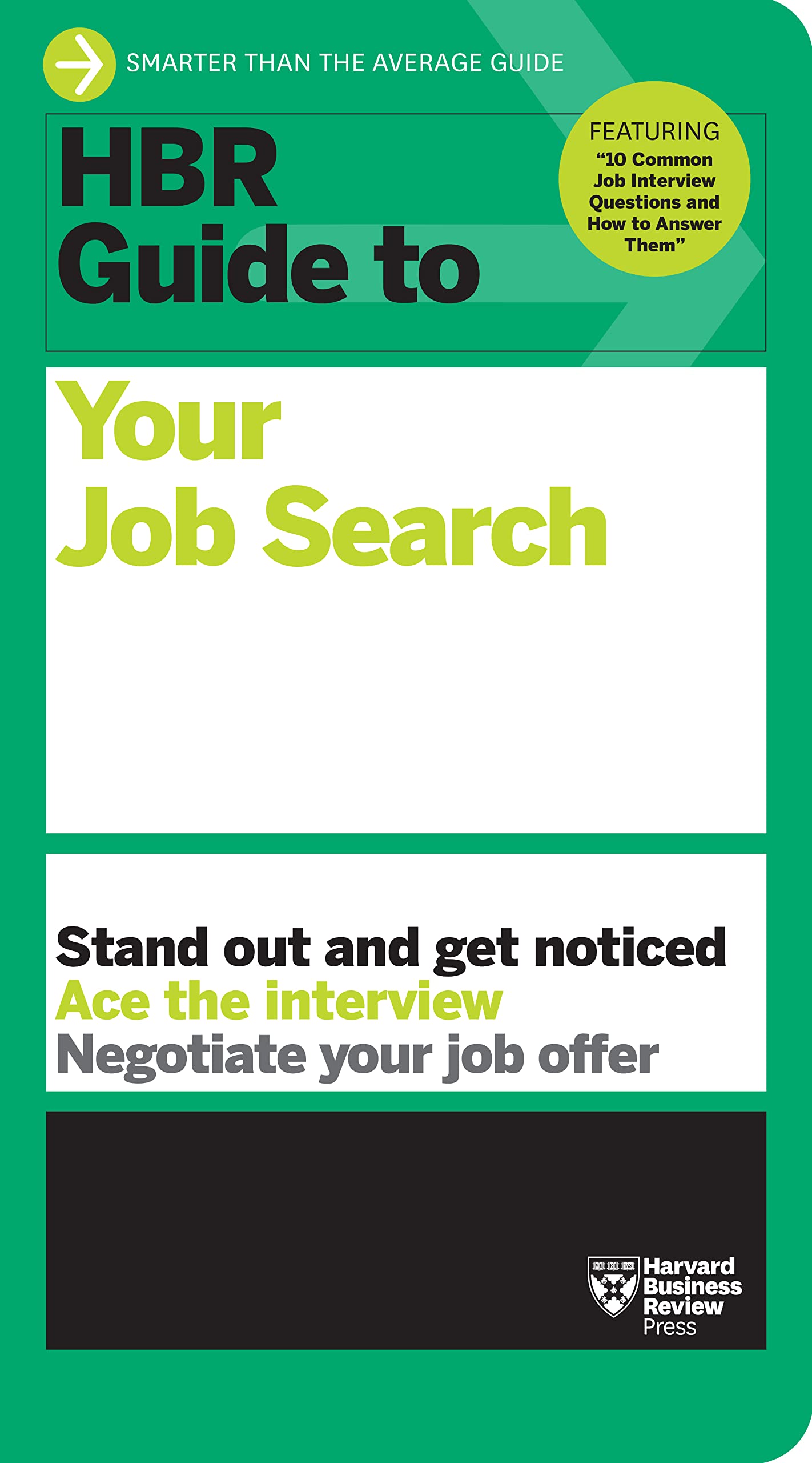 Front cover of the book 'HBR Guide to Your Job Search' by Review, Harvard Business.