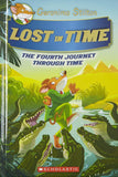 Front cover of the book 'The Fourth Journey through time: Lost In Time' by Geronimo Stilton.