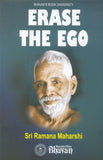 Front cover of the book 'Erase The Ego' by Sri Ramana Maharshi.