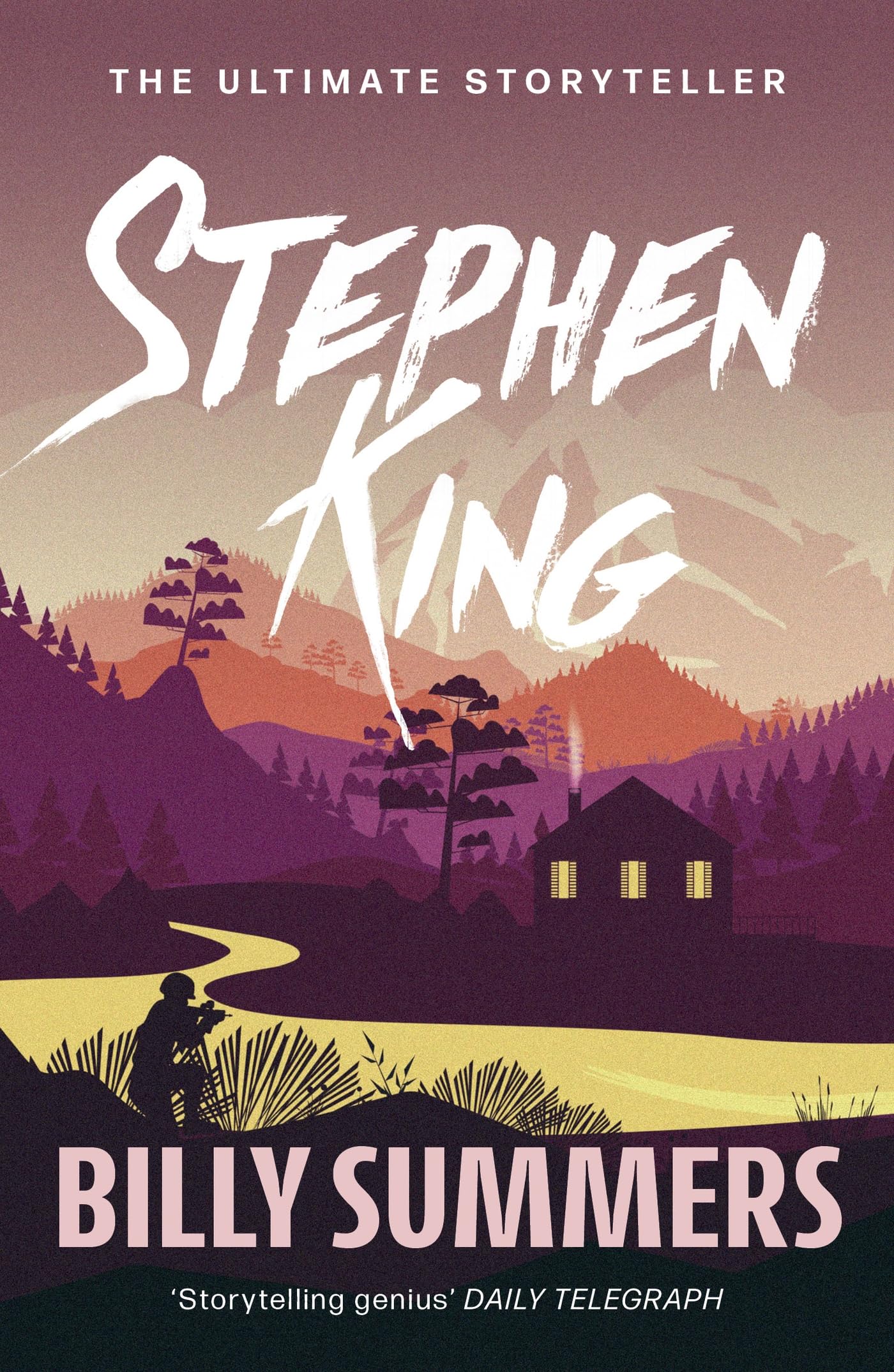 Front cover of the book 'Billy summers' by Stephen King.