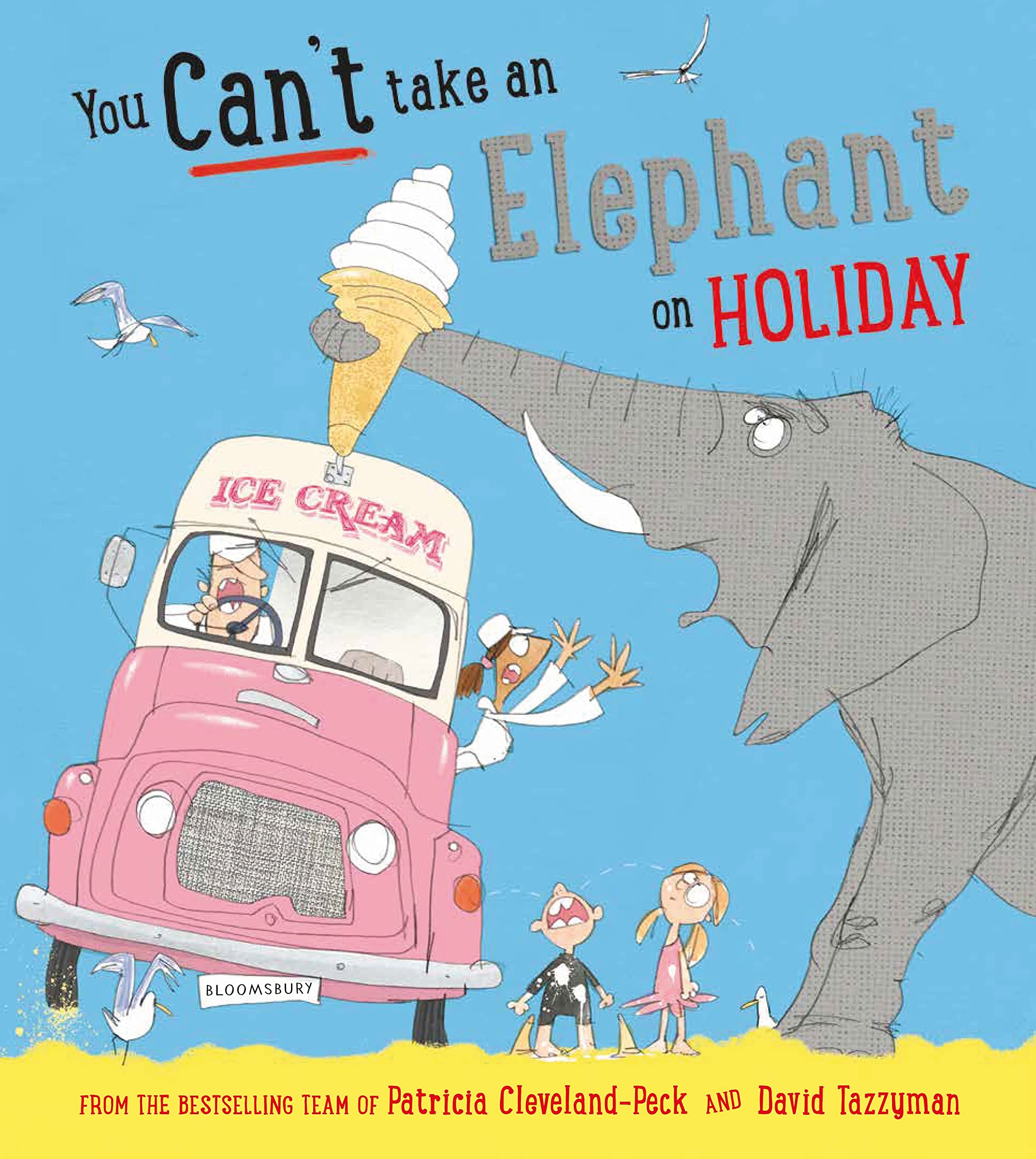 Front cover of the book 'You Can't Take an Elephant on Holiday' by Patricia Cleveland-Peck.