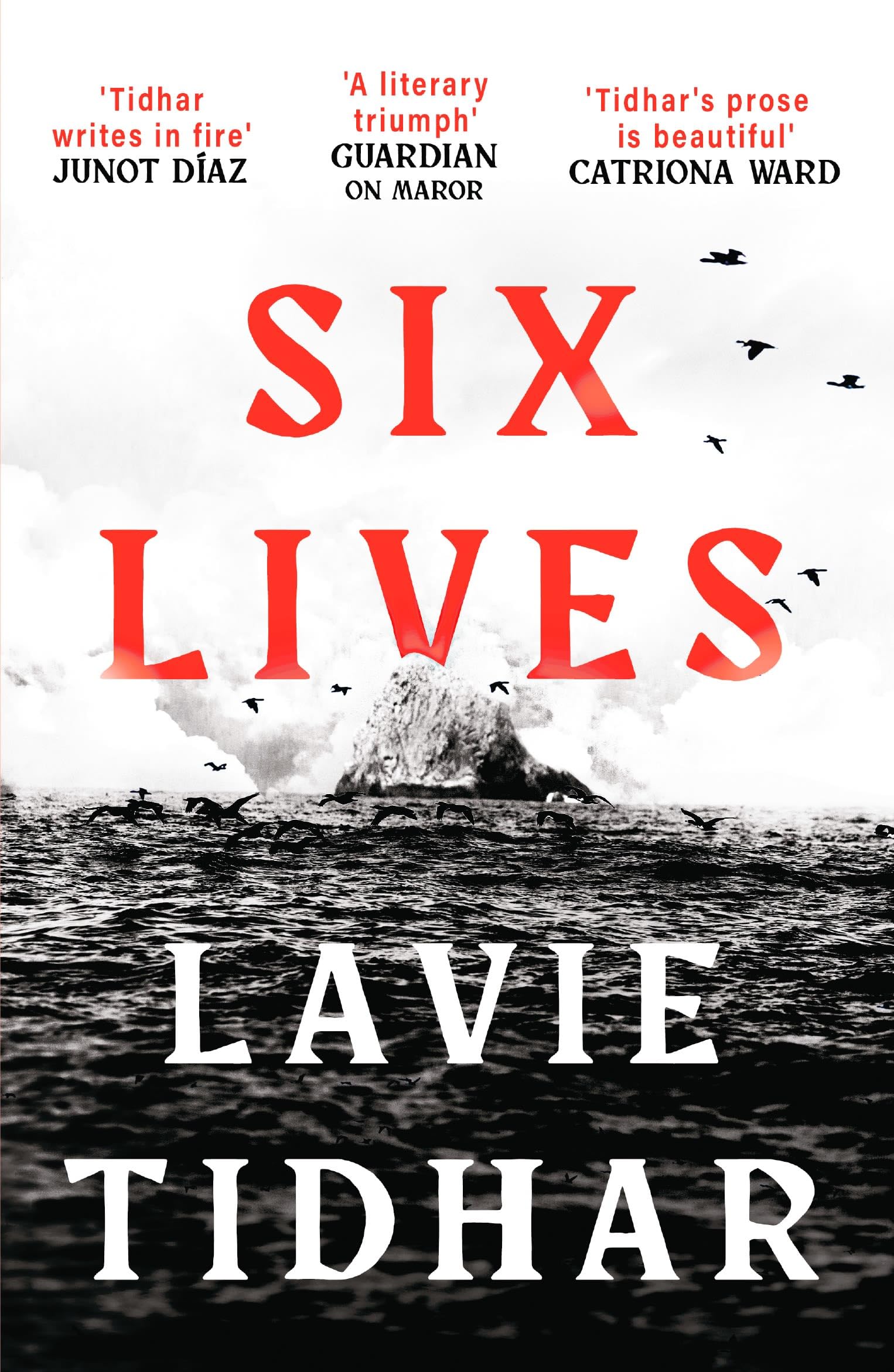 Front cover of the book 'Apollo Six Lives.' by Lavie Tidhar.
