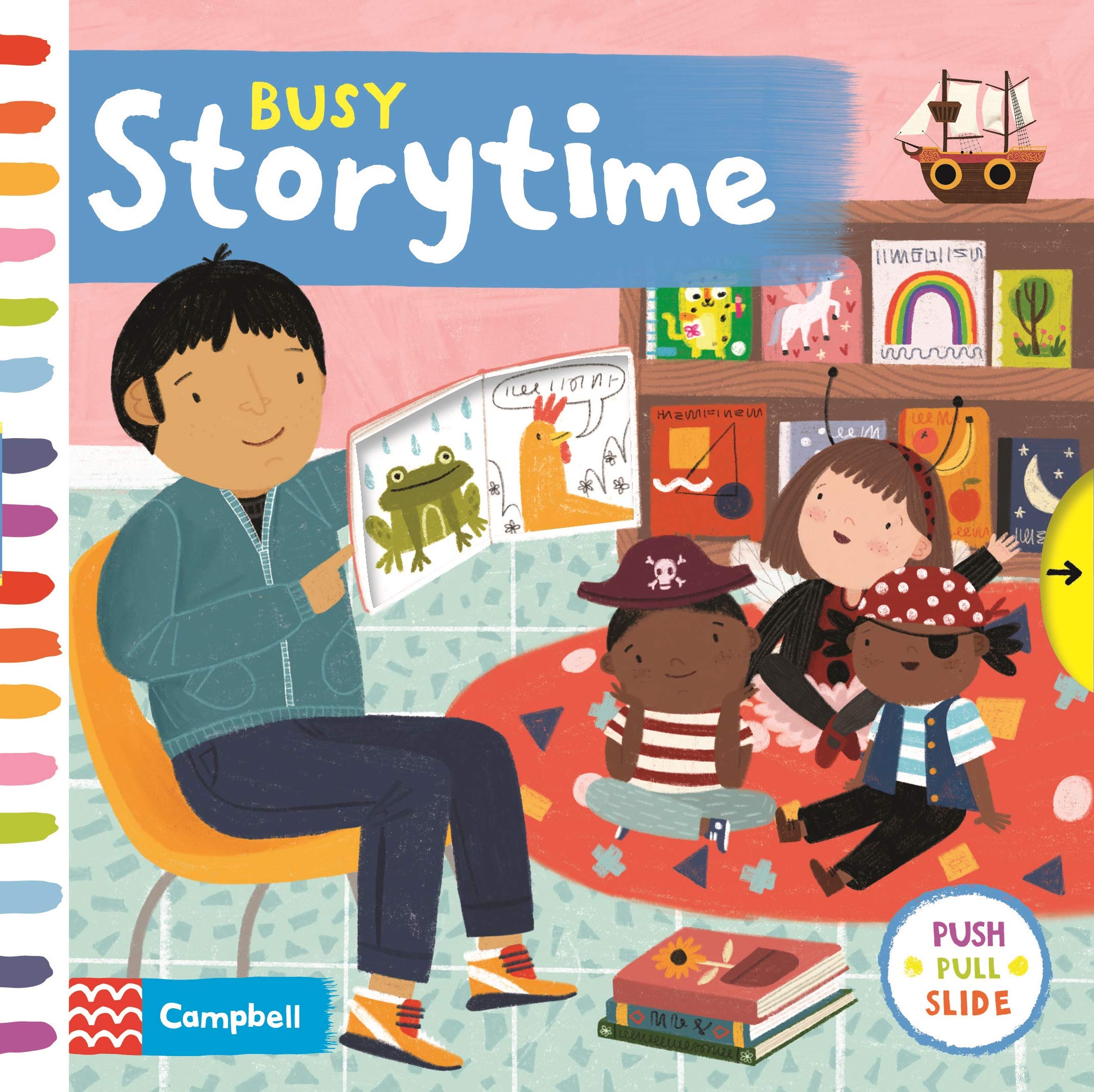 Front cover of the book 'Busy Storytime (Busy Books)' by Claude Jean.
