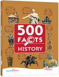 Front cover of the book 'History -- 500 Facts' by Na.