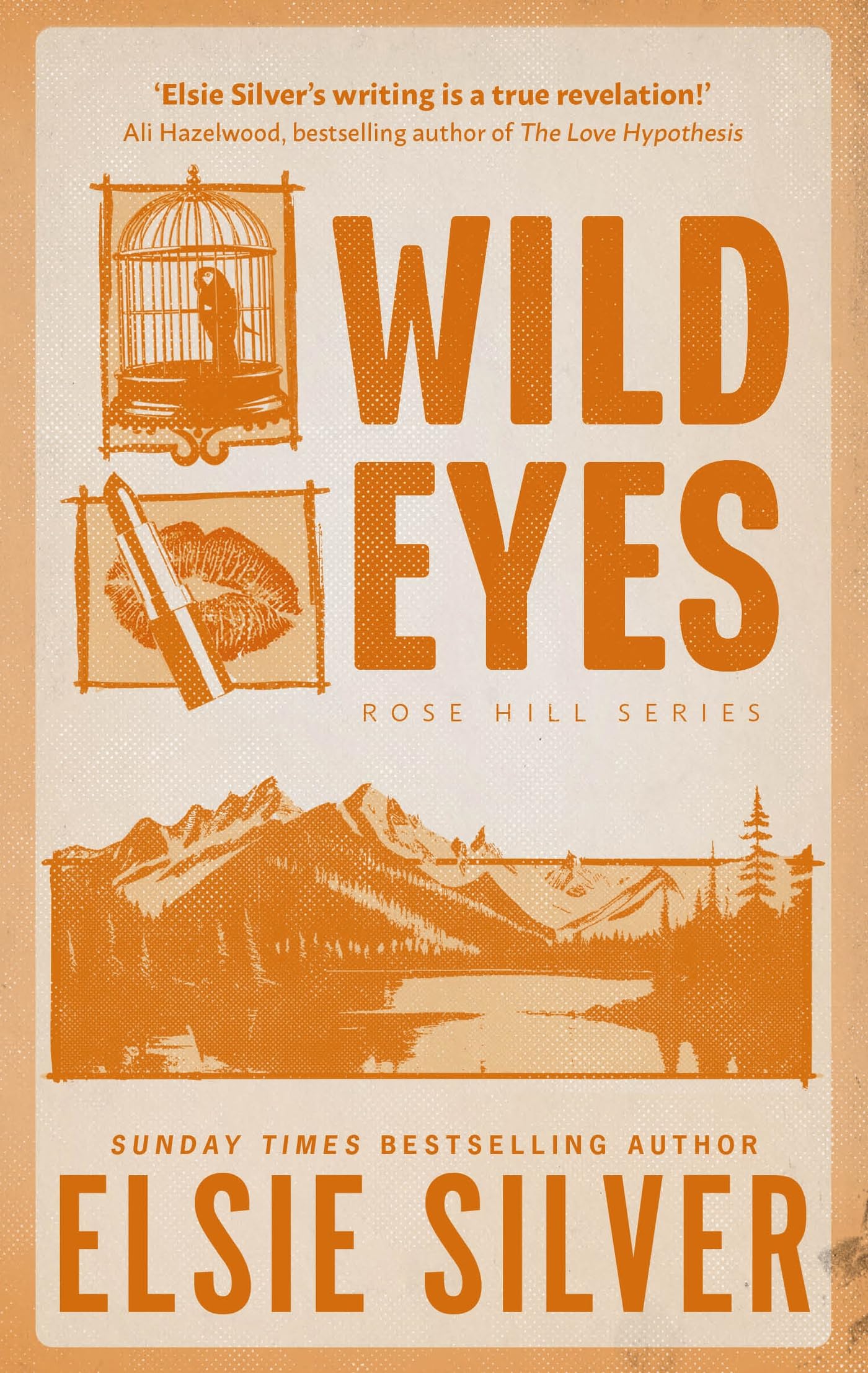 Front cover of the book 'Wild Eyes (Rose Hill)' by Elsie Silver.