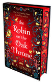 Front cover of the book 'The Robin on the Oak Throne' by K.A. Linde.