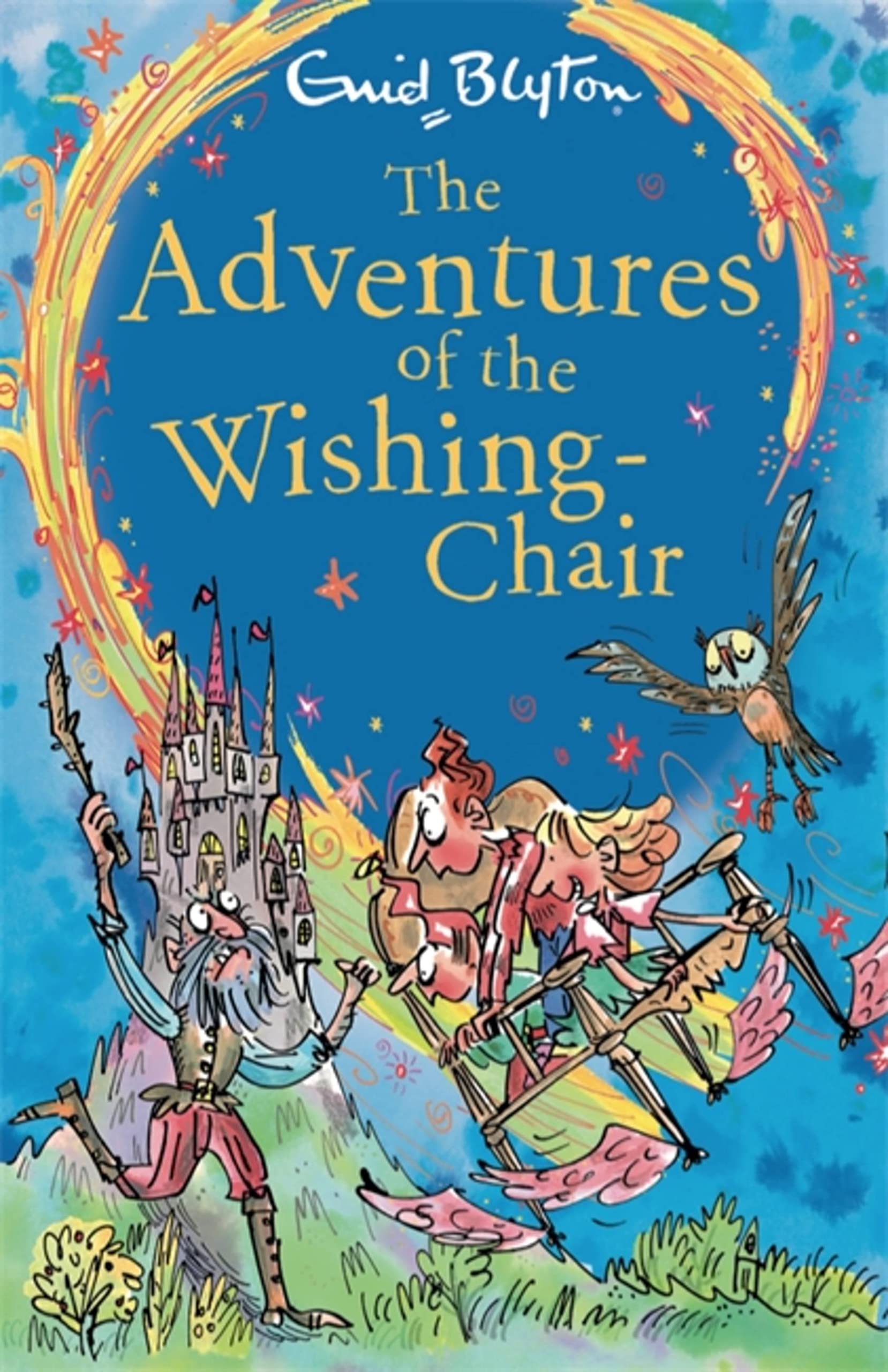 Front cover of the book 'The Adventures of the Wishing-Chair: Book 1' by Blyton, Enid.