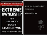 Byjocko Willink Extreme Ownership & Discipline Equals Freedom 2 Books Set By Jocko Willink Paperback