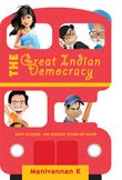 Front cover of the book 'Great Indian Democracy' by K Manivannan.