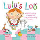 Front cover of the book 'Lulus Loo' by Camilla Reid.
