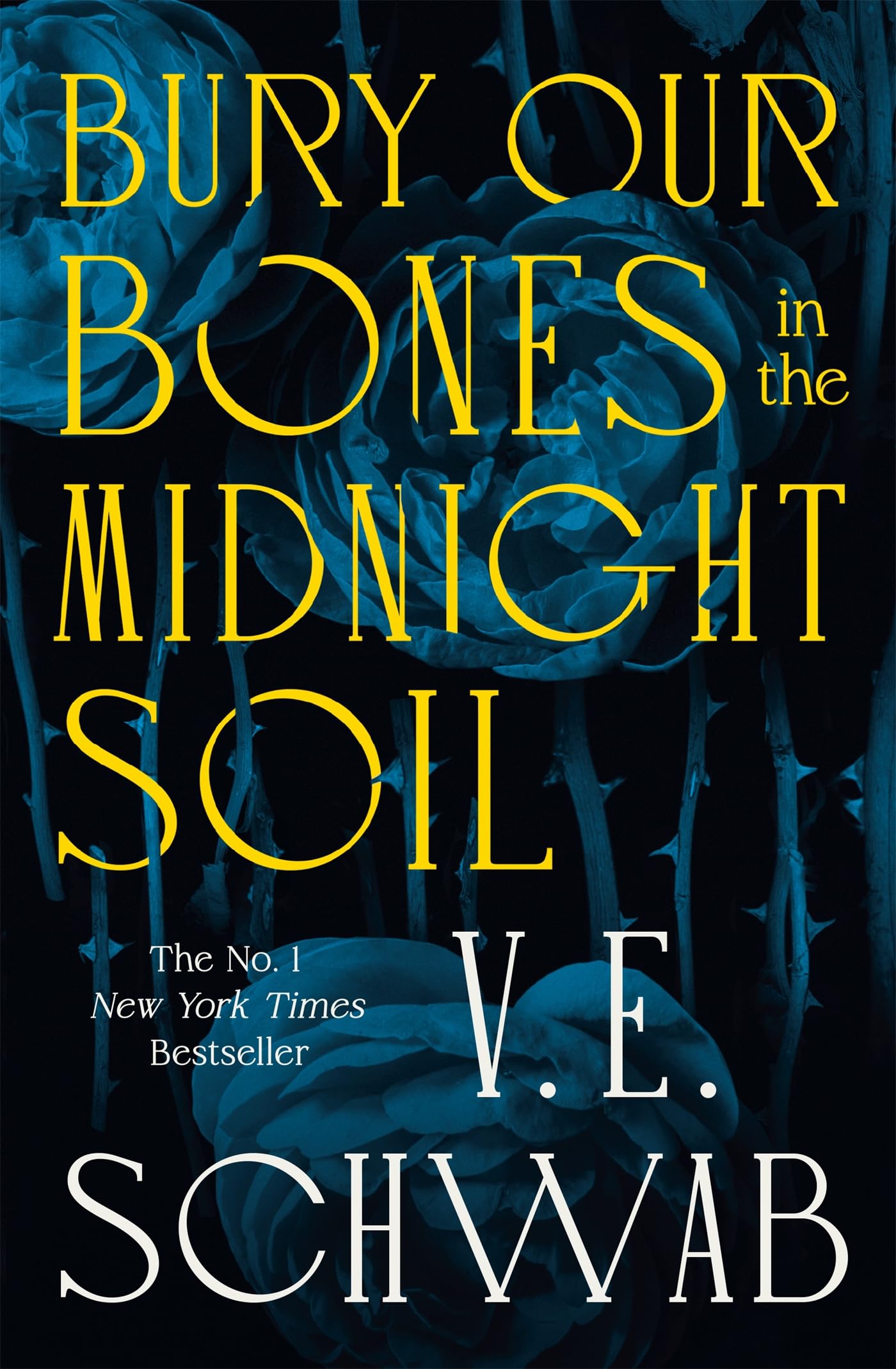 Front cover of the book 'Bury our bones in the midnight soil (International Edition)' by V. E. Schwab.