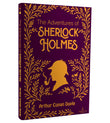 Front cover of the book 'The Adventures of Sherlock Holmes' by Sir Arthur Conan Doyle.