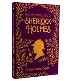 Front cover of the book 'The Adventures of Sherlock Holmes' by Sir Arthur Conan Doyle.