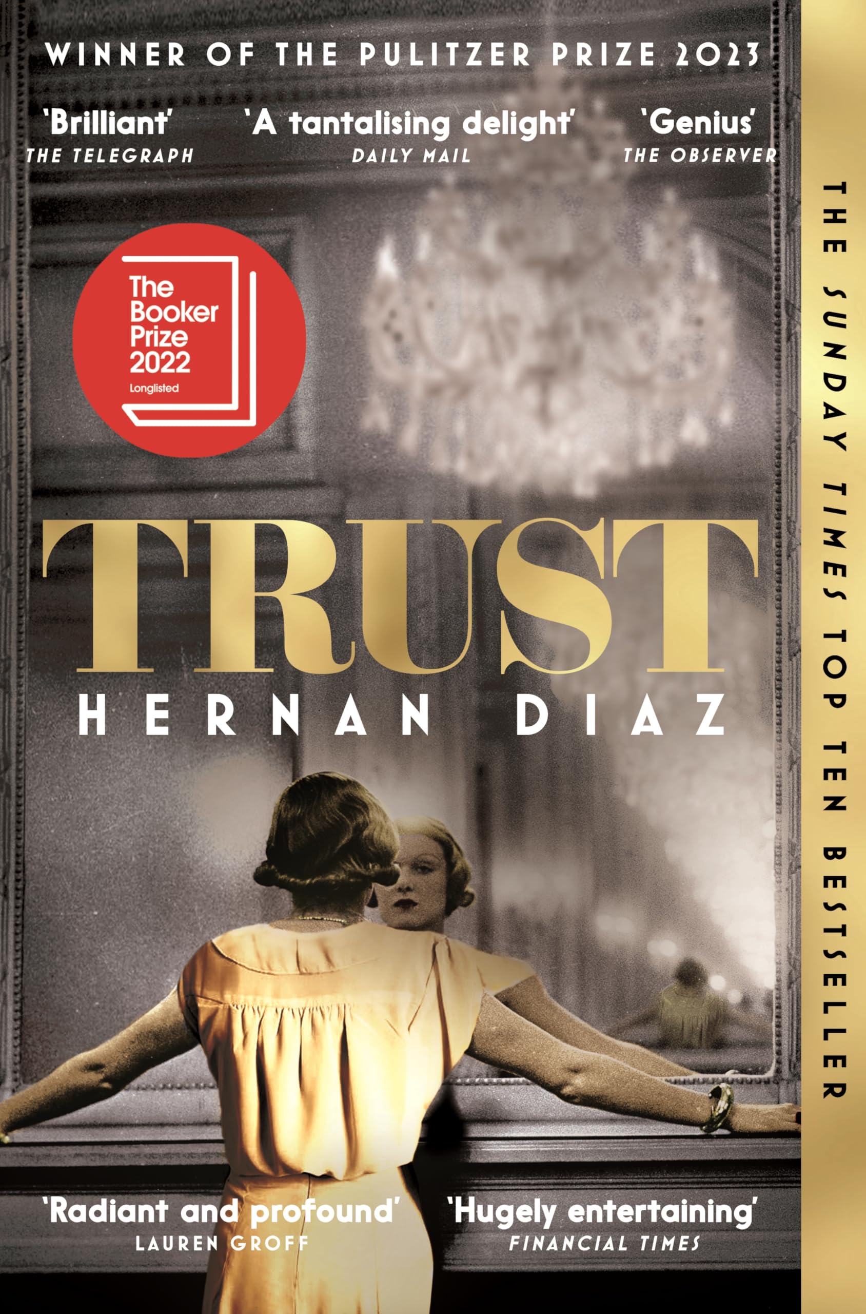 Front cover of the book 'Trust' by Hernan Diaz.
