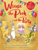 Front cover of the book 'Macmillan Childrens Books Winnie-the-Pooh and the Party.' by Jeanne Willis, Mark Burgess.
