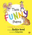 Front cover of the book 'Two Funny Poems' by Ruskin Bond.