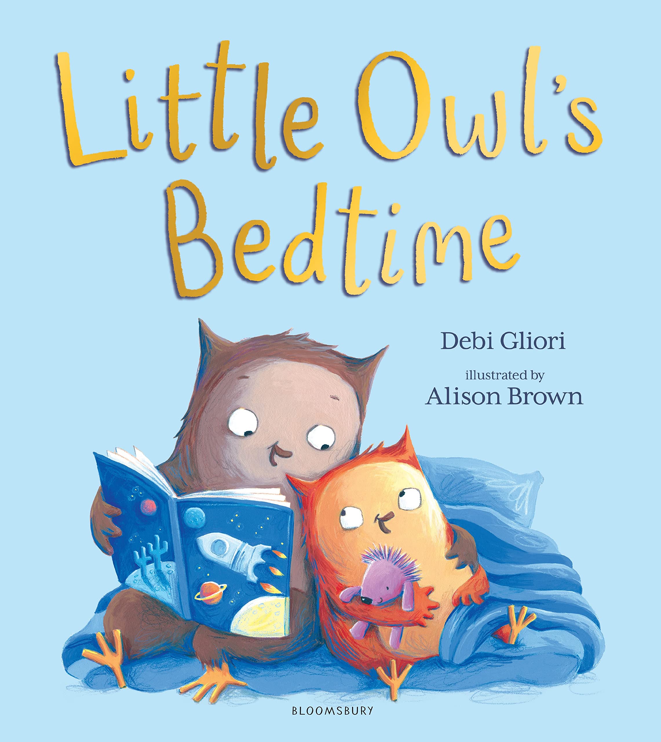 Front cover of the book 'Little owl's bedtime' by Debi Gliori.