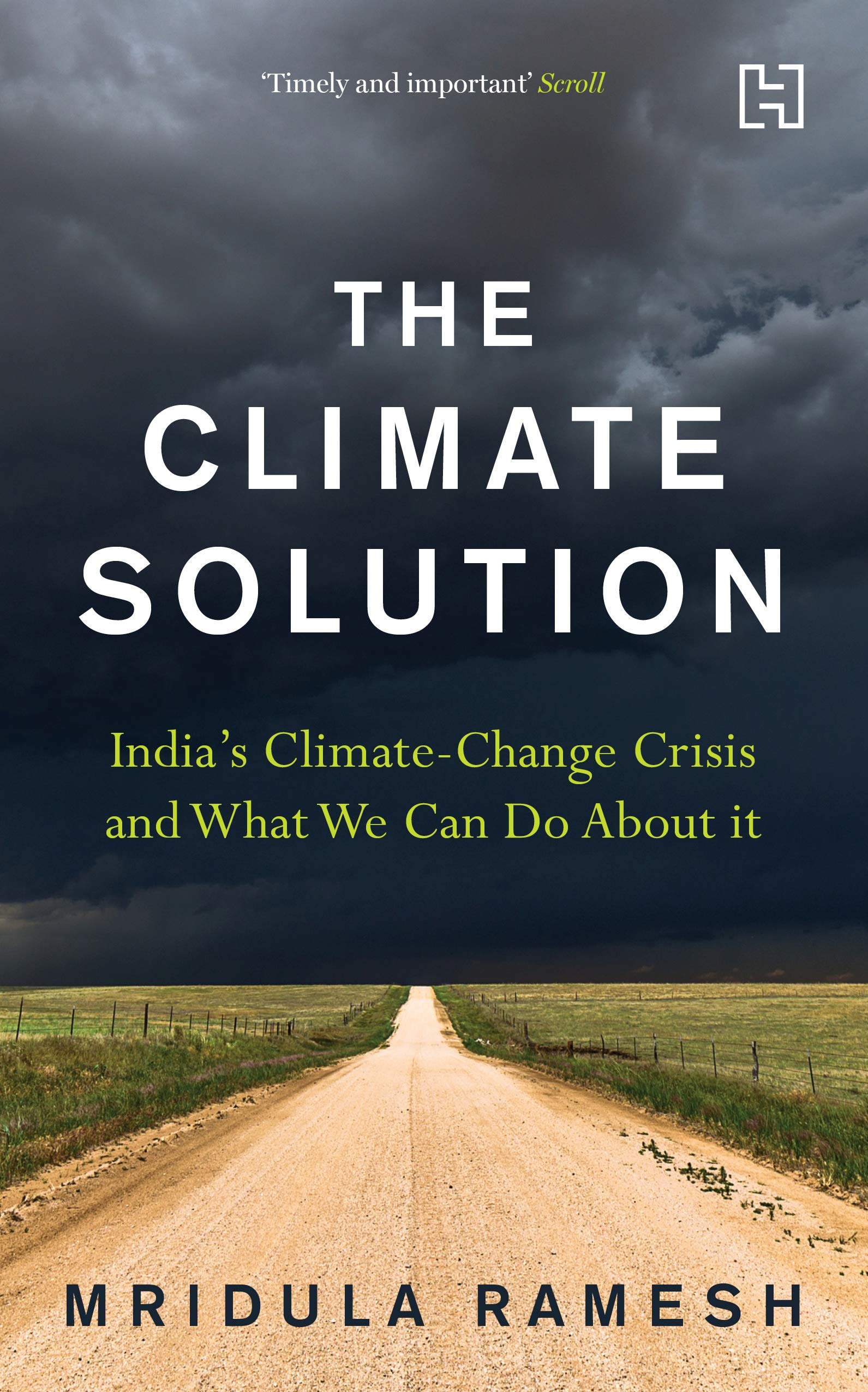 Front cover of the book 'HACHETTE INDIA The Climate Solution' by Ramesh, Mridula.