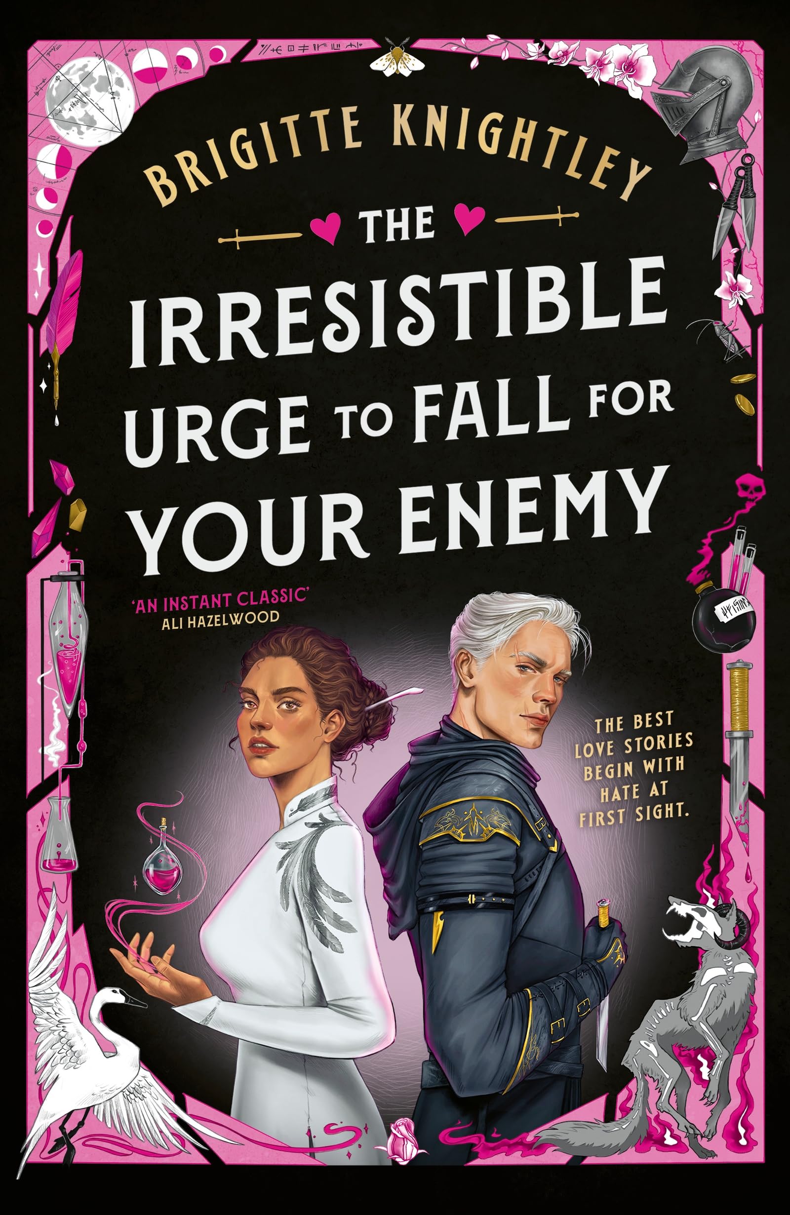 Front cover of the book 'The Irresistible Urge to Fall For Your Enemy: the Instant Sunday Times Bestseller and Enemies-to-Lovers Phenomenon! (Dea' by Knightley, Brigitte.