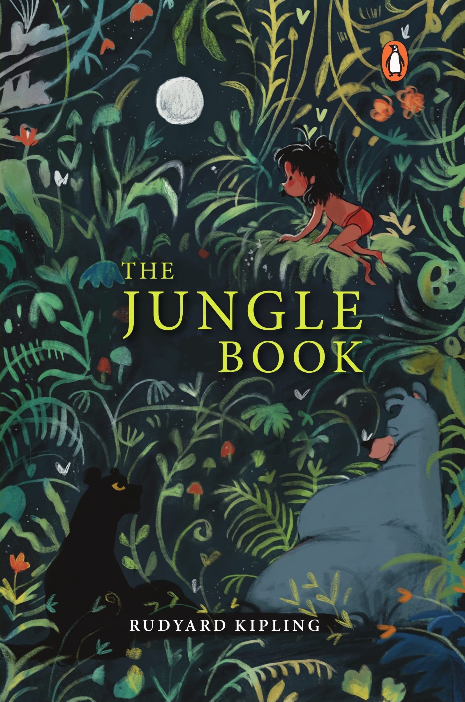 Front cover of the Paperback book 'The Jungle Book (PREMIUM PAPERBACK, PENGUIN INDIA)' by Kipling, Rudyard.