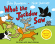 Front cover of the book 'What the Jackdaw Saw' by Julia Donaldson.